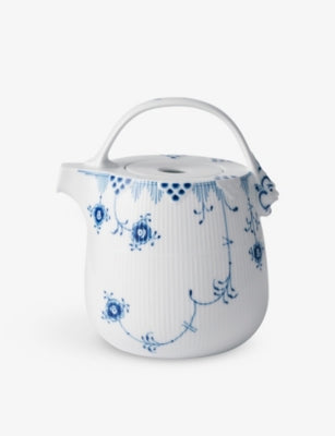 Royal Copenhagen Blue Elements porcelain teapot 18cm (British brand)