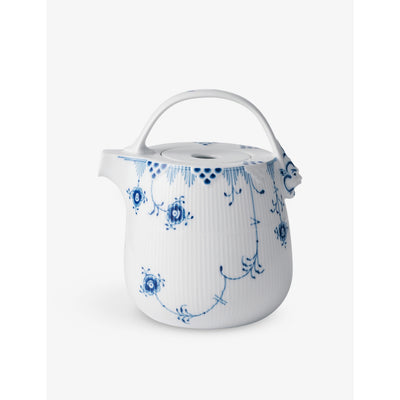 selfridges Royal Copenhagen Blue Elements Porcelain Teapot 18cm- Buy online at McGrocer