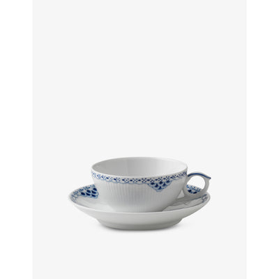 selfridges Royal Copenhagen Princess Hand-Painted Porcelain Cup and Saucer Set 200ml- Buy online at McGrocer