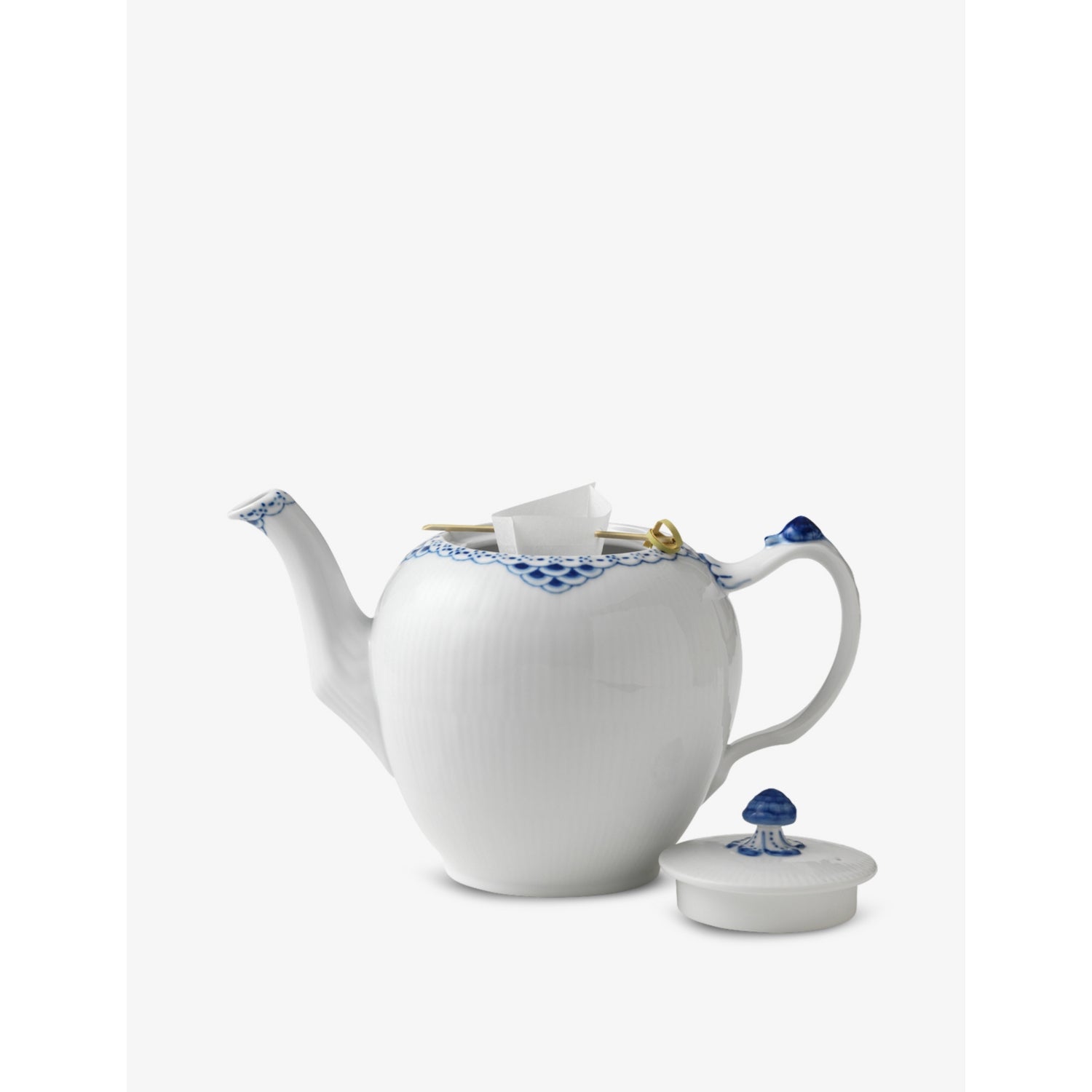 Royal Copenhagen Princess lace-painted porcelain teapot 1l, UK version