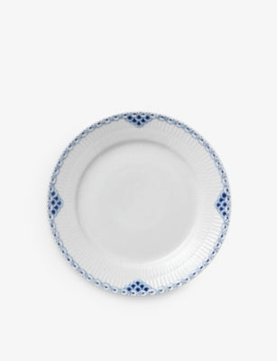 Royal Copenhagen Princess hand-painted porcelain plate 19cm, imported from the UK