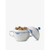 Royal Copenhagen Princess lace-painted porcelain sugar bowl 11cm - British product