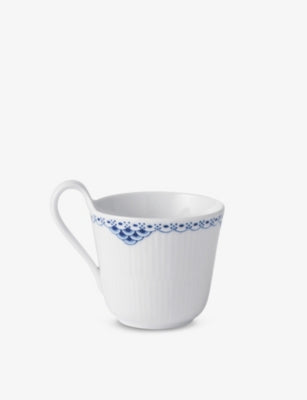 Royal Copenhagen porcelain mug high-handle lace design 330ml, UK version