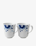 Royal Copenhagen Blue Fluted Mega porcelain mugs 370ml - British product
