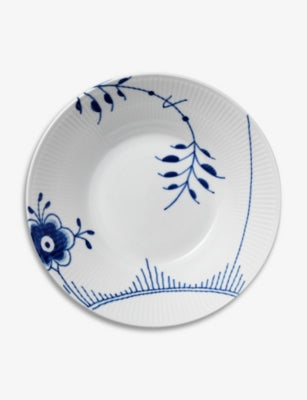 Royal Copenhagen Blue Fluted Mega porcelain deep plate 24cm, UK version