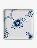 Royal Copenhagen Blue Fluted Mega square plate 24cm - British product