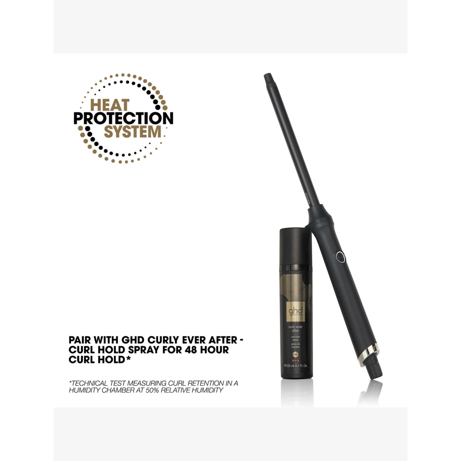ghd Thin Curl professional hair wand 14mm, UK version