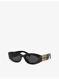 Miu Miu oval acetate sunglasses MU 11WS, imported from the UK