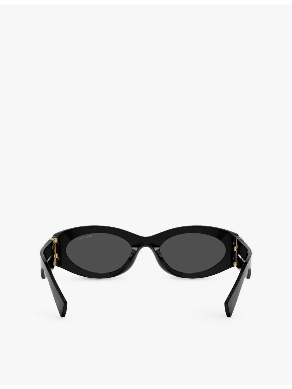 Miu Miu oval acetate sunglasses MU 11WS, imported from the UK