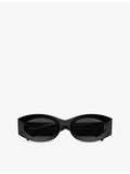 Miu Miu oval acetate sunglasses MU 11WS, imported from the UK