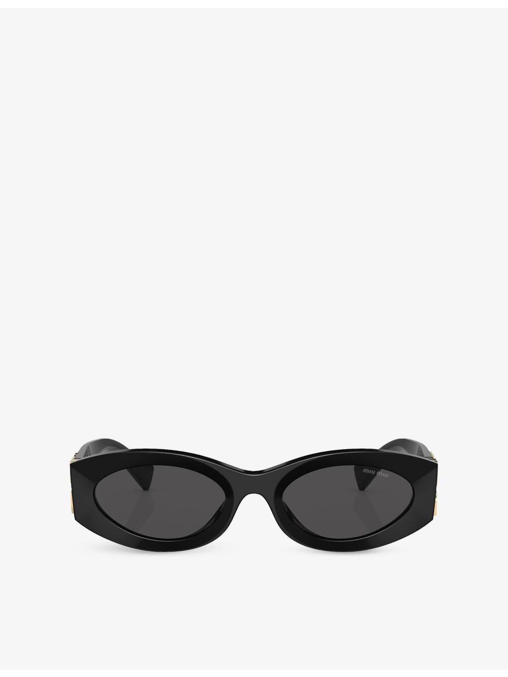 Miu Miu oval acetate sunglasses MU 11WS, imported from the UK