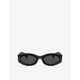 Miu Miu oval acetate sunglasses MU 11WS, imported from the UK