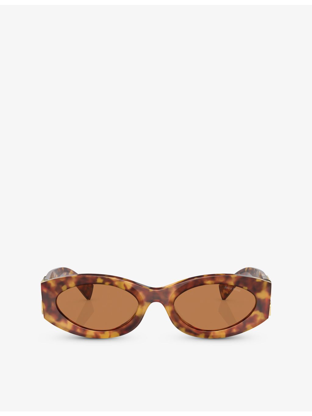 Miu Miu oval acetate sunglasses in MU 11WS style - British product