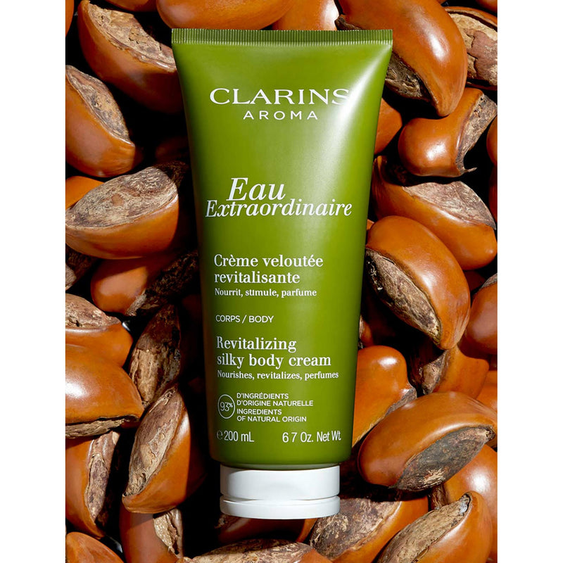 Clarins Eau Extraordinaire invigorating body cream 200ml (British brand)