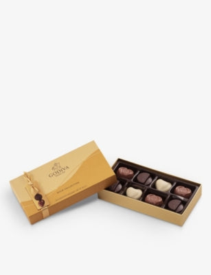 Godiva Gold Collection chocolate box eight-piece 90g, UK version