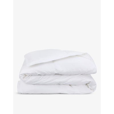 selfridges The White Company Canadian Goose Down and Cotton Sateen Double Duvet, 4.5 Tog- Buy online at McGrocer