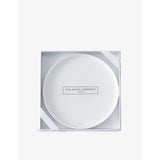 The White Company botanical ceramic candle plate 12cm - British product