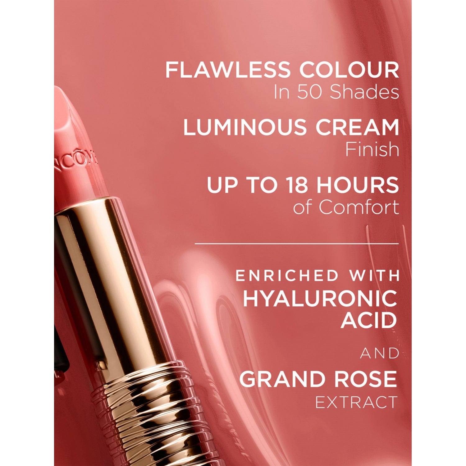 Lancôme L'Absolu Rouge Cream lipstick 3.4g, UK version