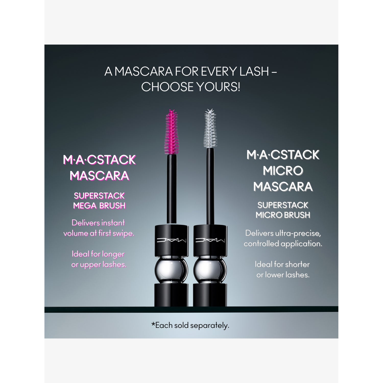 MAC MACStack Mascara Micro Brush 12ml (British brand)