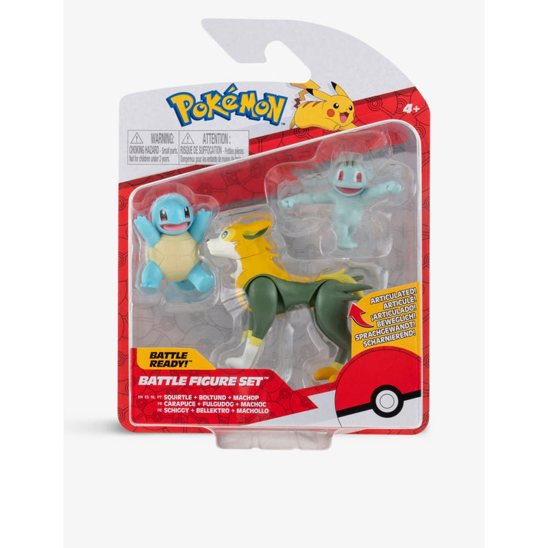 Pokémon Battle Figure set of three action figures, UK version