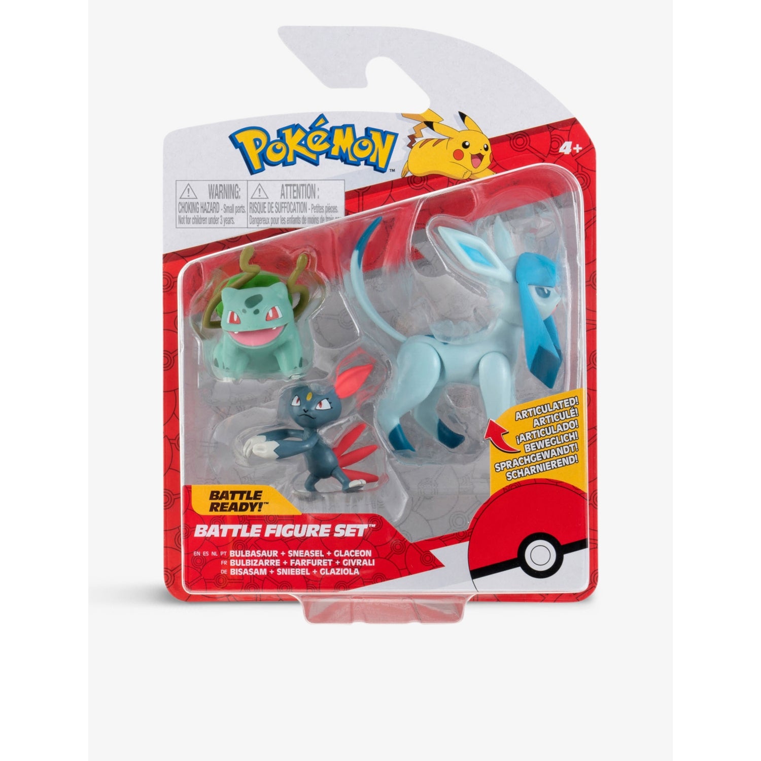 Pokémon Battle Figure set of three action figures, UK version