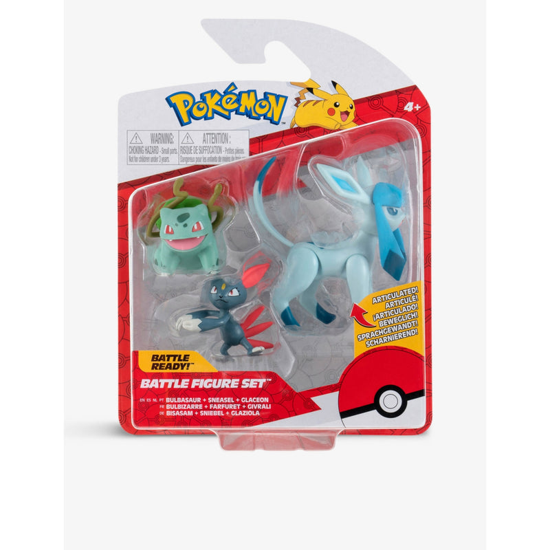 Pokémon Battle Figure set of three action figures, UK version