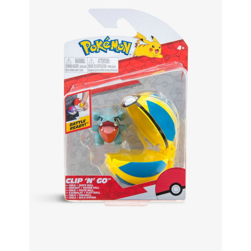 Pokémon Clip N Go Pokéball action figure 8cm (British brand)