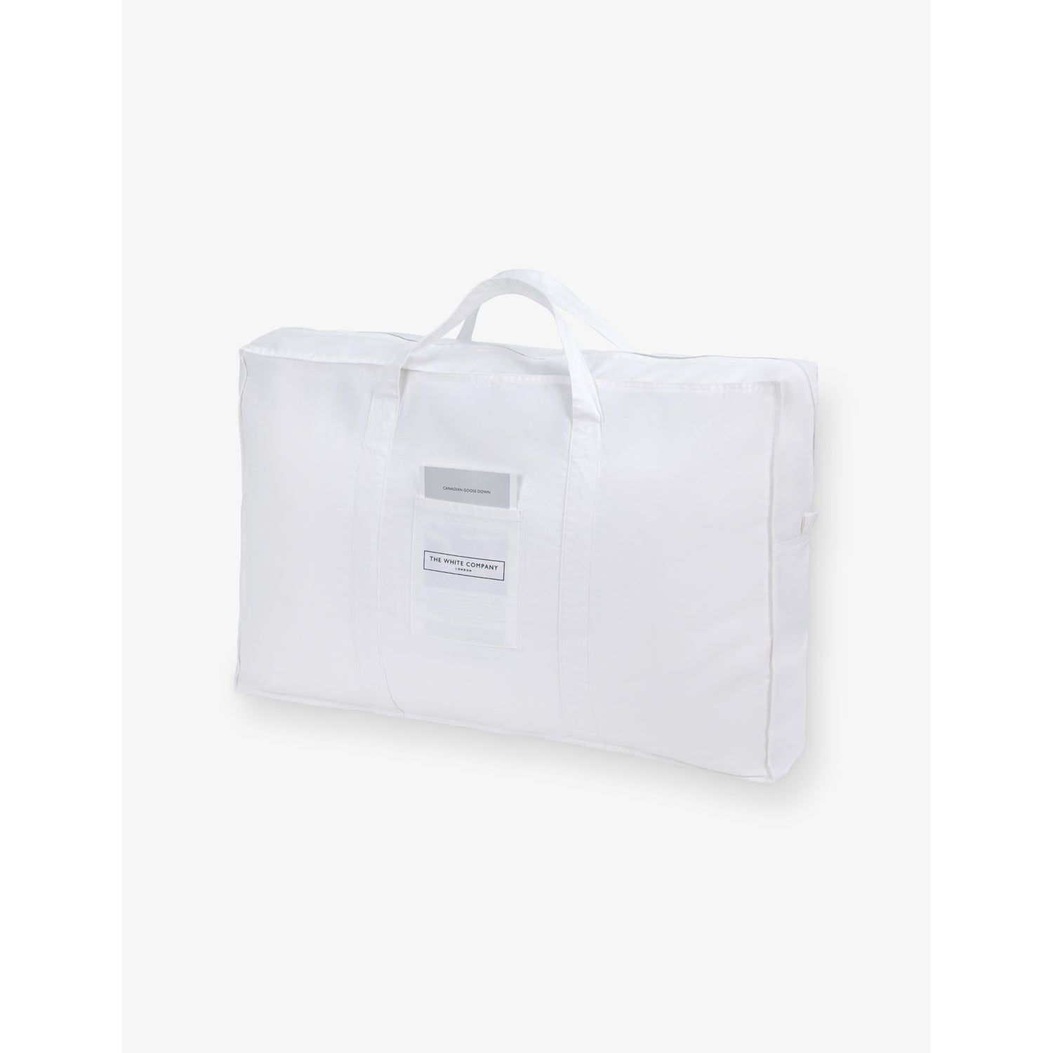 The White Company goose down pillow medium support standard, imported from the UK