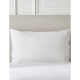 White Company cotton sateen down and feather pillow 50x75cm - British product