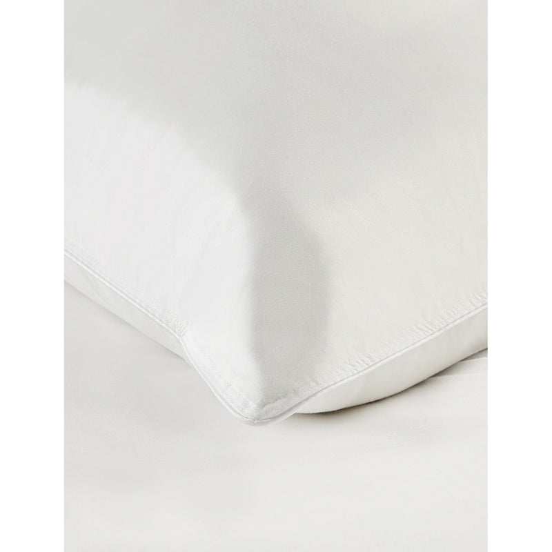 White Company cotton sateen down and feather pillow 50x75cm - British product