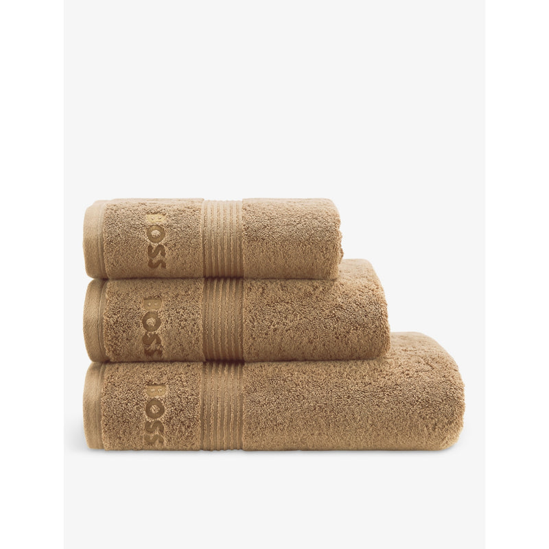 Loft logo-embroidered cotton towel - Face Cloth