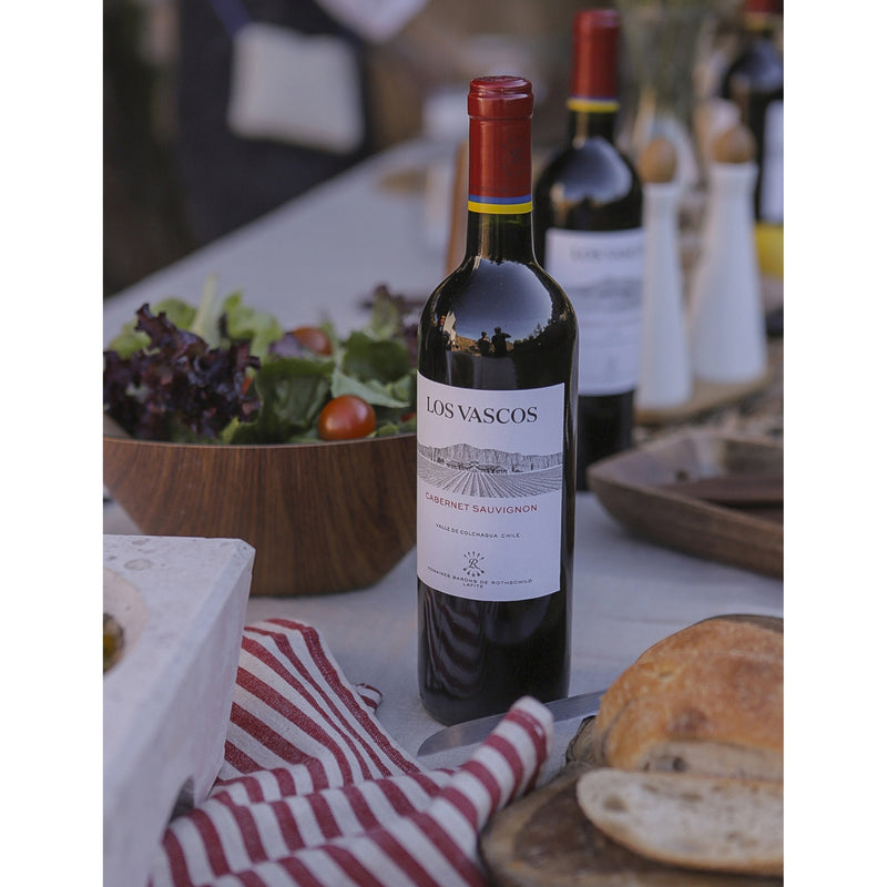 Los Vascos Cabernet Sauvignon red wine 750ml, UK version