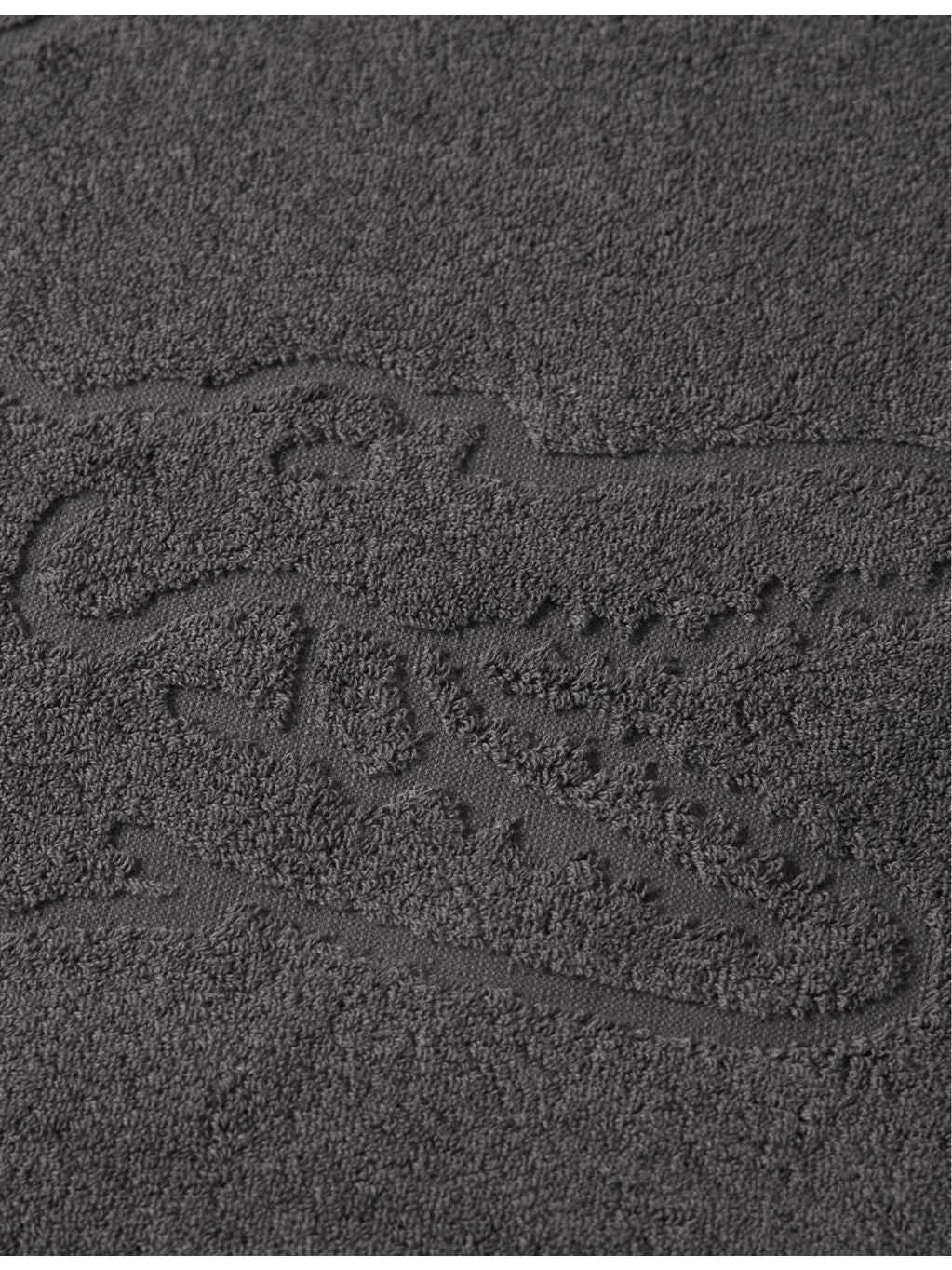 Lacoste cotton bath mat with embroidered logo 55x80cm - British product