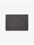 Lacoste cotton bath mat with embroidered logo 55x80cm - British product