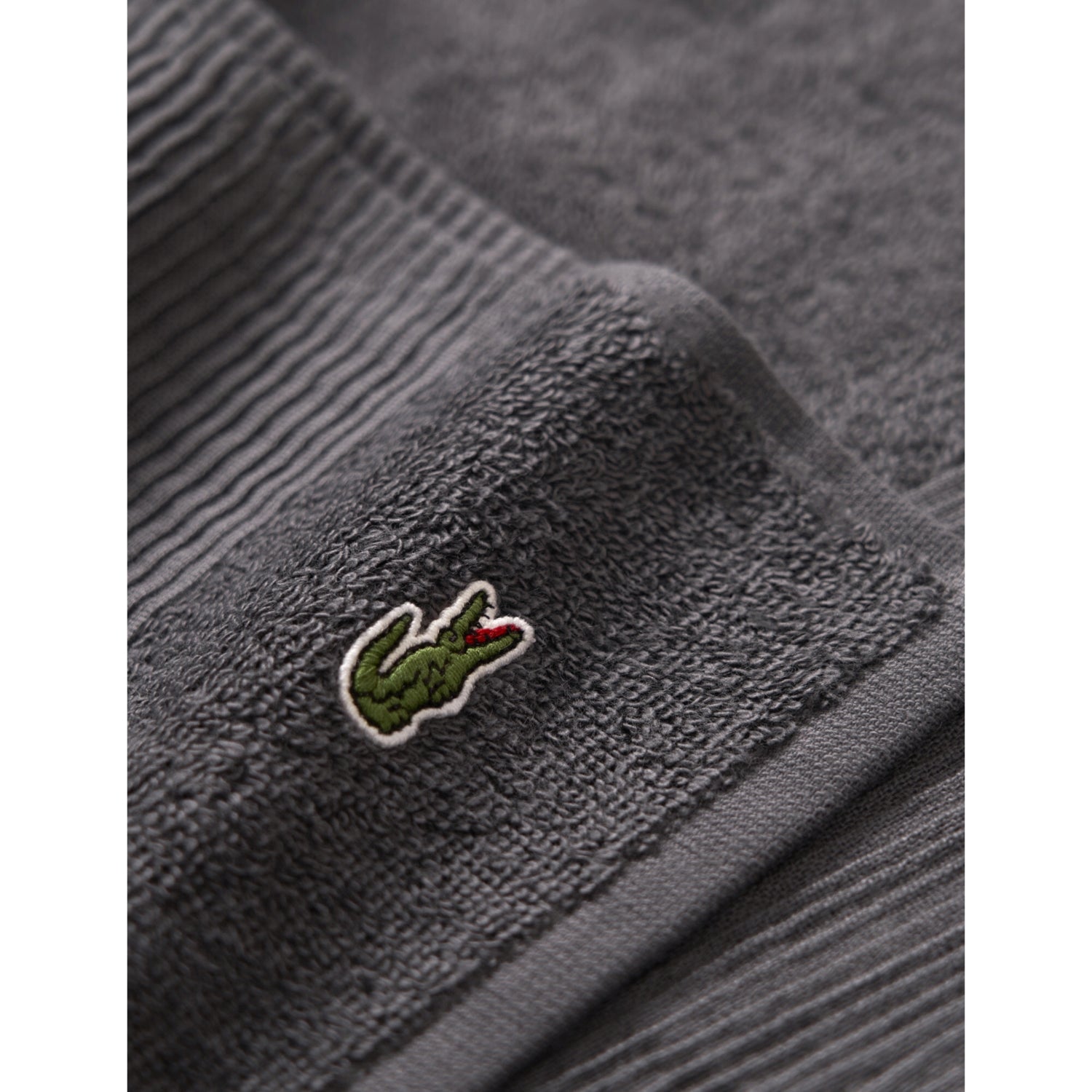 Lacoste cotton bath sheet 90cm x 150cm - British product