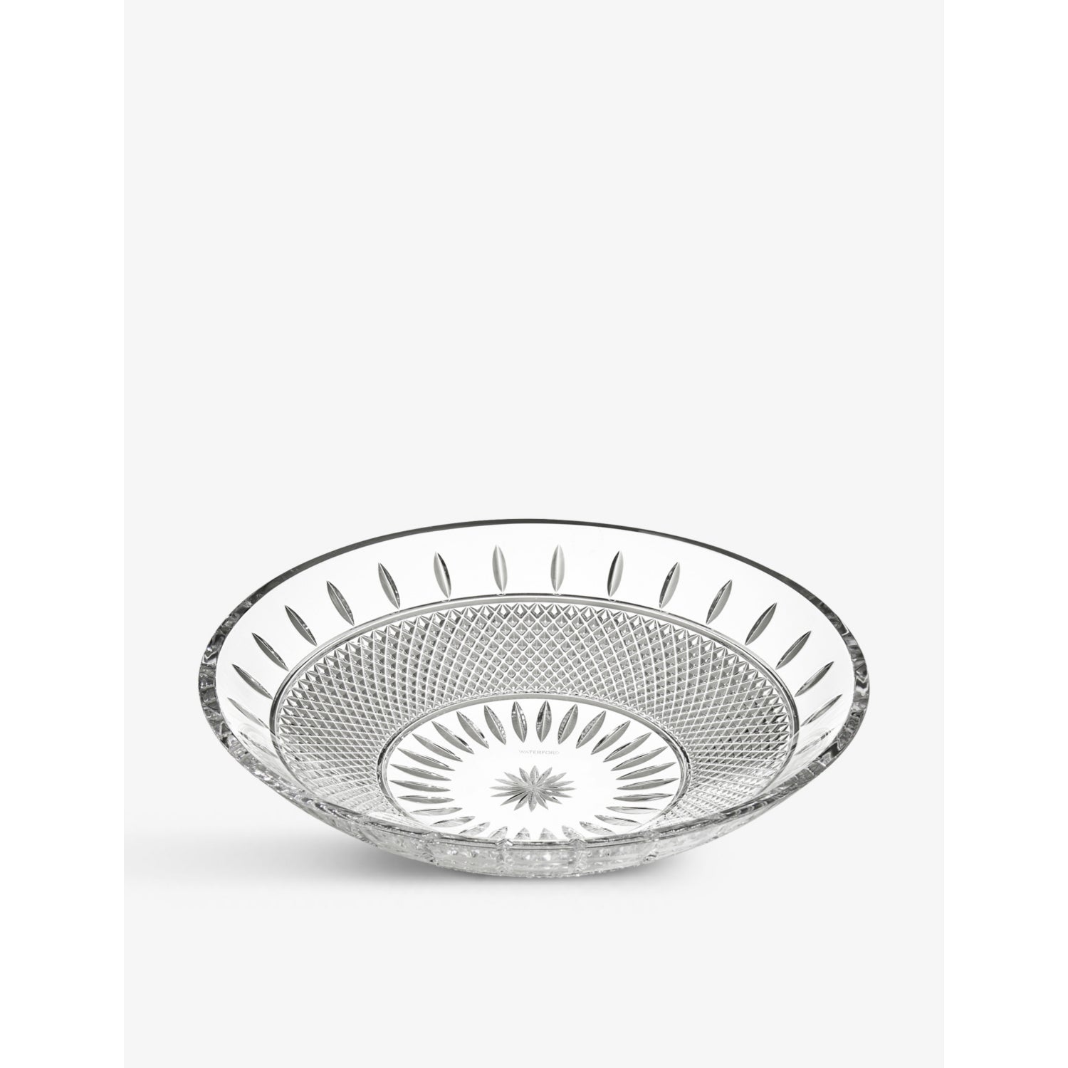 Waterford crystal glass bowl 31cm from the Lismore collection (British brand)