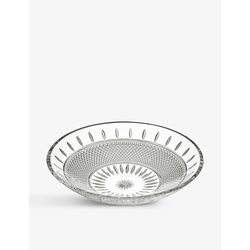 Waterford crystal glass bowl 31cm from the Lismore collection (British brand)