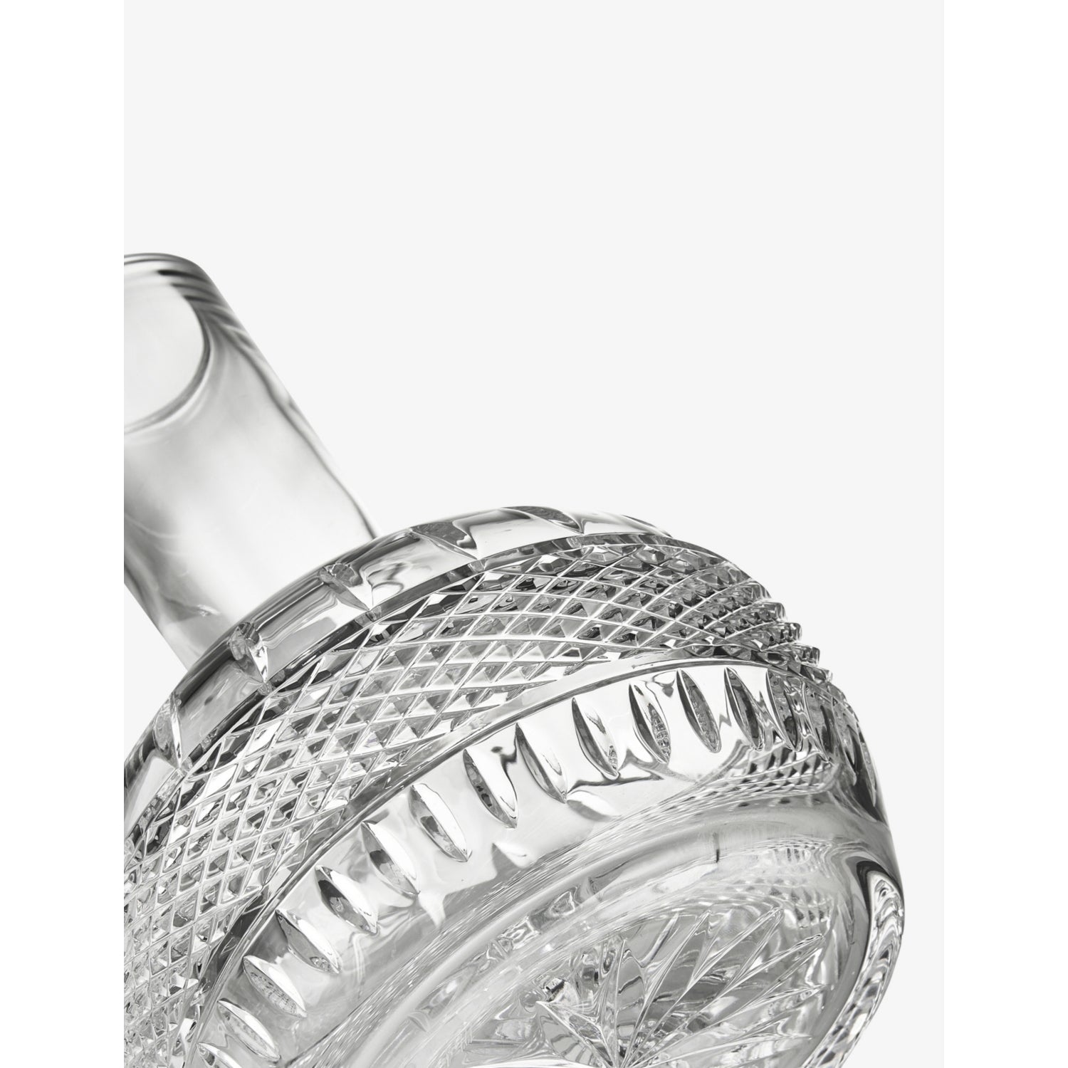 Waterford Irish Lace crystal glass carafe 1.8L, imported from the UK