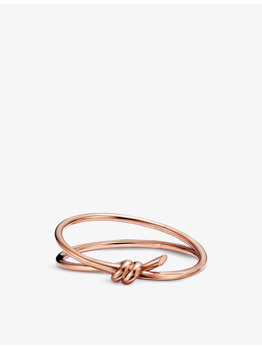 Tiffany & Co Knot bangle 18ct rose gold, imported from the UK