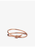 Tiffany & Co Knot bangle 18ct rose gold, imported from the UK