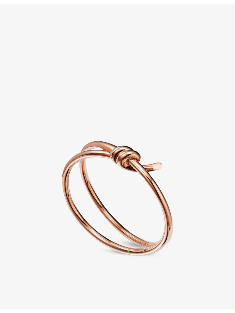 Tiffany & Co Knot bangle 18ct rose gold, imported from the UK