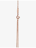Tiffany & Co. 0.25ct diamond rose-gold knot pendant, imported from the UK