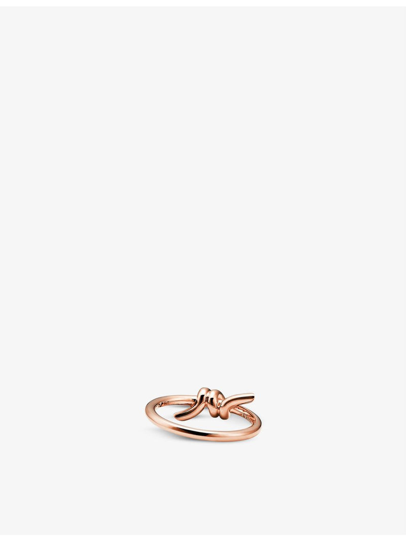 Tiffany & Co. Knot 18ct rose-gold ring - British product