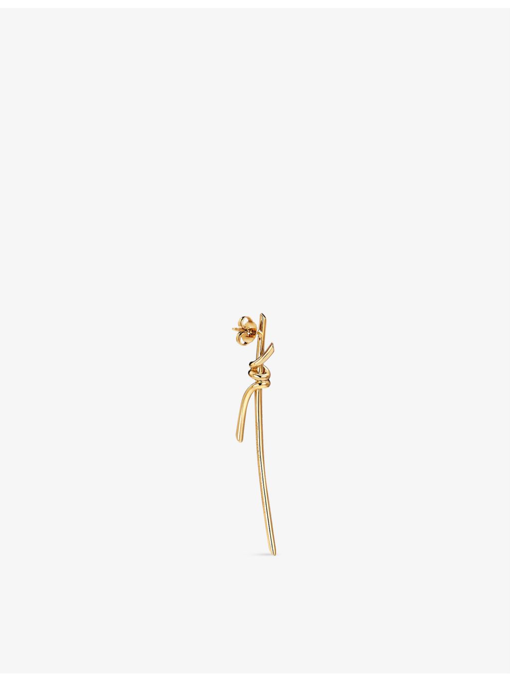 Tiffany & Co drop earrings 18ct gold 0.31ct diamond, UK version