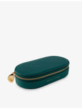 Monica Vinader monogram oval leather jewellery box 18cm - British product