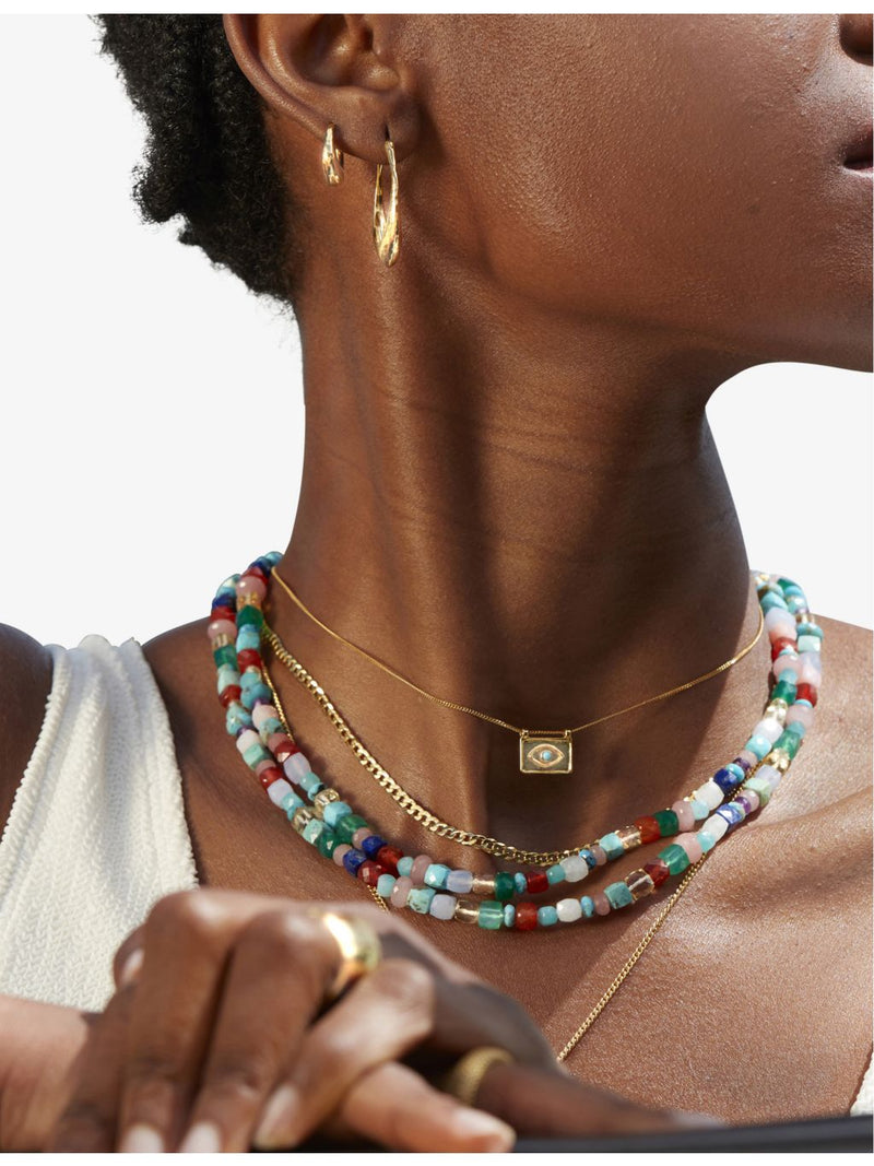 Monica Vinader Freedom bead necklace, imported from the UK
