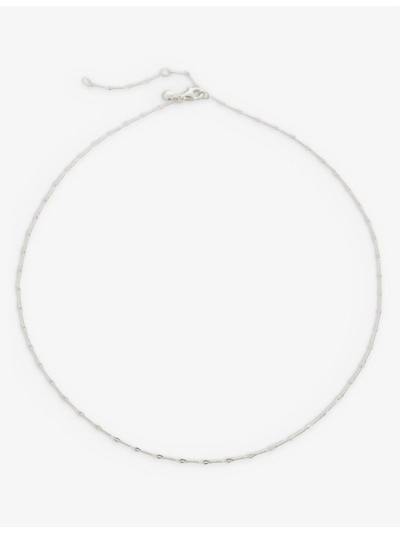 Monica Vinader Twist sterling silver necklace, UK version