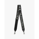 Zadig&Voltaire Logo-embroidered woven shoulder strap