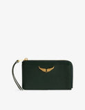 Zadig & Voltaire Logo-Plaque Leather Cardholder