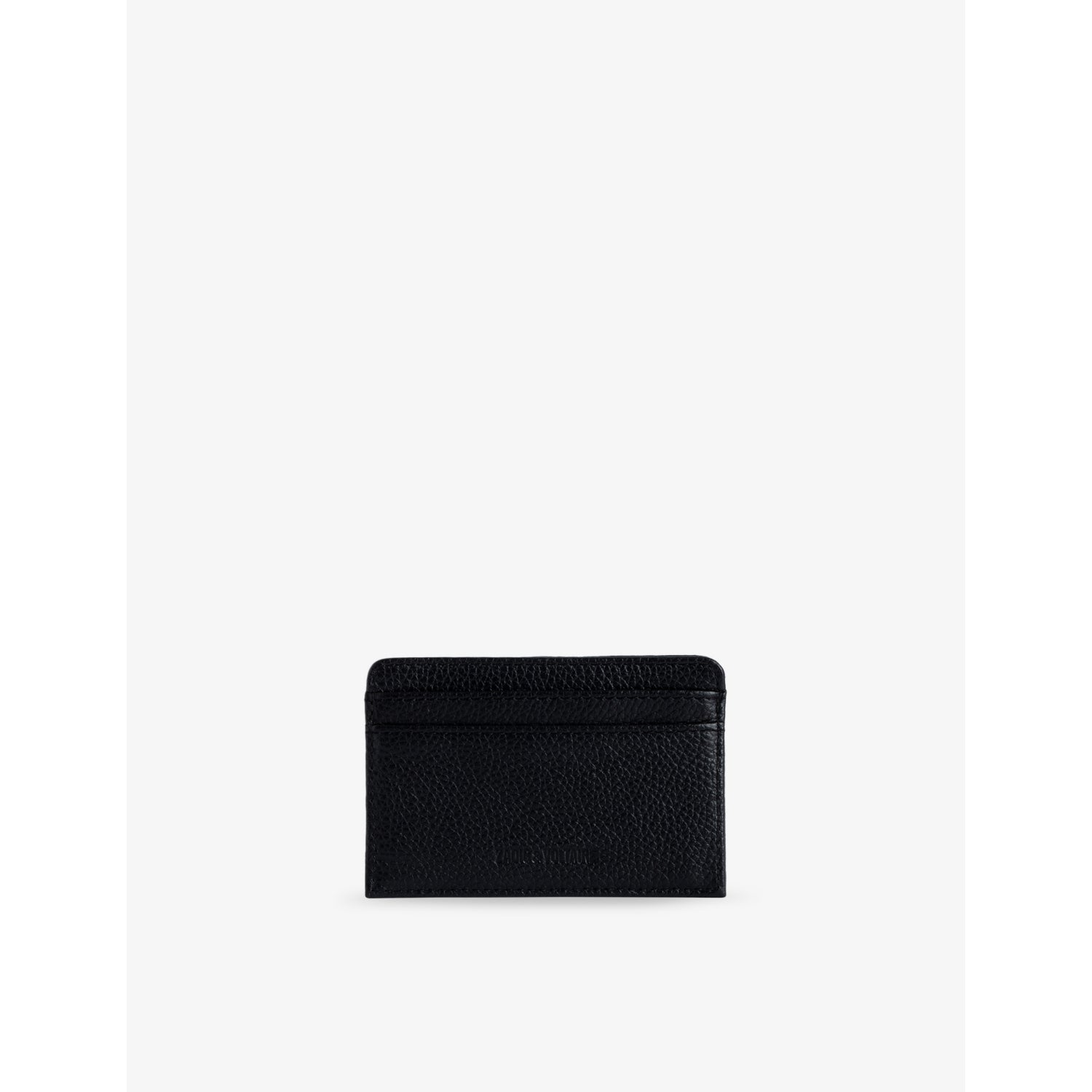 Zadig & Voltaire logo-plaque leather cardholder 7cm x 10.5cm - British product